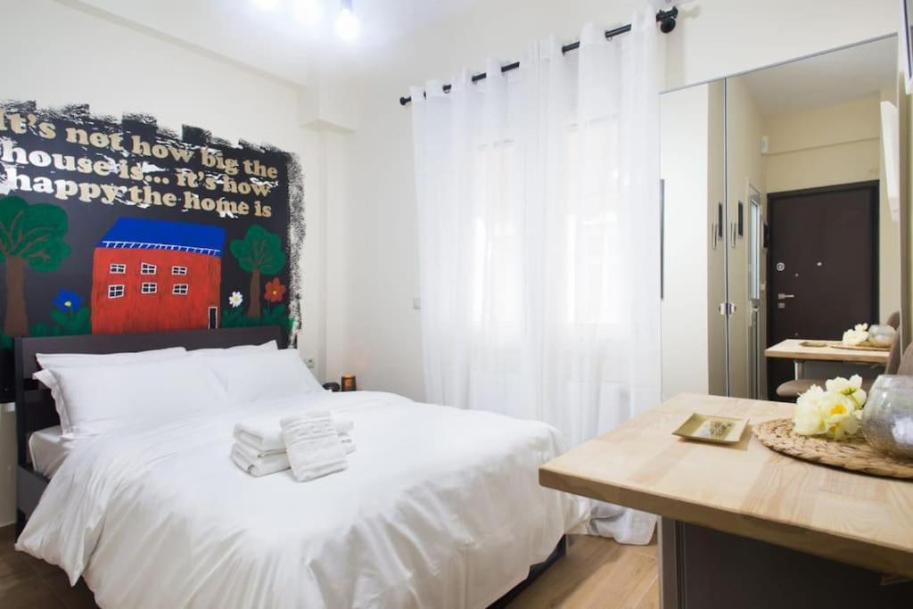 A Comfortable Small Studio Nearby Acropolis 203 Athens Luaran gambar